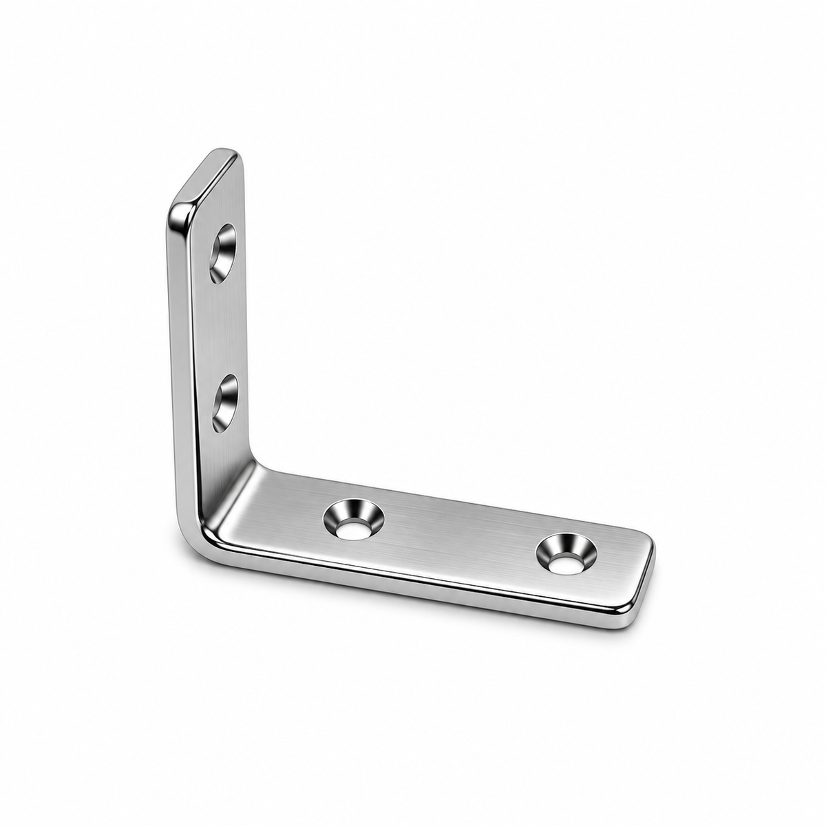 10 Pc Set T316 Stainless Steel Rectangle Angle Plate for Marine Boat Rigging, Heavy Duty Lifting Hardware for Dock, Deck, Sailboat, Rope, Chain, and Cable