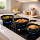 8"/9"/10"/11"/12"/13" Aluminum Nonstick Coating Frying Pan Cooking Pot Cookware