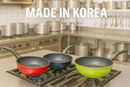 3D Diamond Coating Nonstick Wok, Frying Pan Skillet,Stir Fry Pan - MADE IN KOREA