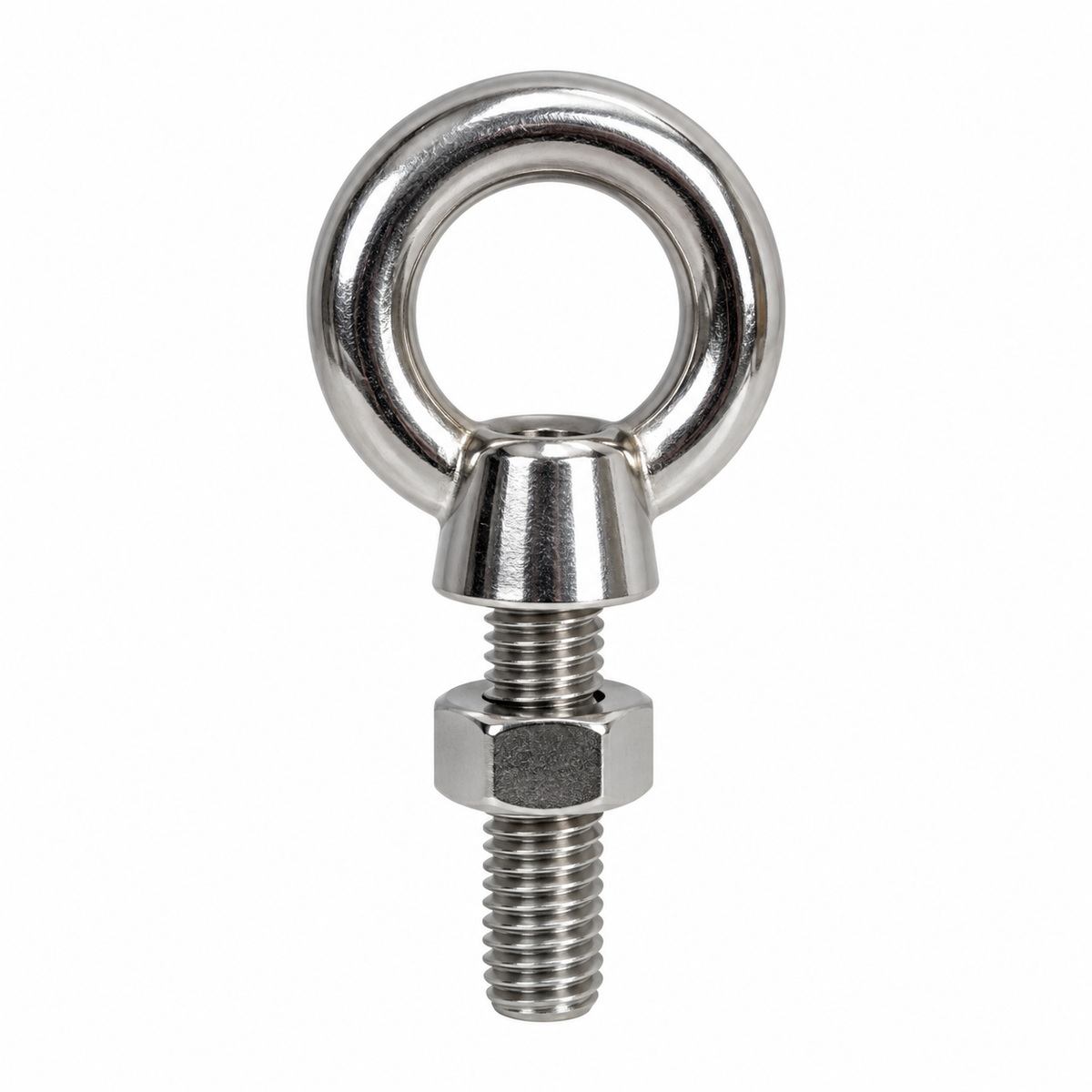Marine Boat T316 Stainless Steel Shoulder Eye Bolt, Marine Grade Eye Bolt for Rigging, Lifting, Cable, and Deck Hardware
