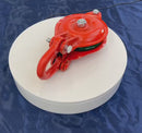 5 Ton Single Sheave Yarding Block Shackle Pulley Cable Wire Rope Pully 11,000 Lbs WLL
