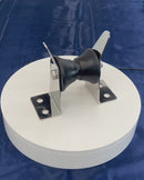 Marine Boat T316 Stainless Steel Platform Bow Roller Anchor Roller Yacht Docking 7-1/4"L x 3"W