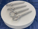 Marine Boat T316 Stainless Steel 5/8" x 5" Shoulder Lag Eye Bolt Screw Bolt