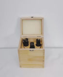 3 PC 90 Degree R8 Shank Indexable End Mill Set Set 1.0", 1-1/4", 1-1/2"