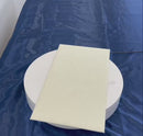 14-1/4" x 7-5/8" Beige Linen Jewelry Pad Necklaces Bracelets Organizer