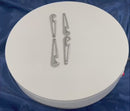 4 Pc Marine Stainless Steel 3-1/2" Shackle Key With Bottle Opener Sailor Yacht