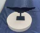 12" Black Velvet Wing Style 10 Pair Earring Display Stand Holding Jewelry Holder