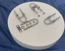 Marine T316 Stainless Steel Master Link, Drop Forged Non-Magnetic Rigging Connector for Chain, Rope, Cable, and Boat Hardware