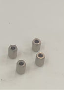 4 Pc Set Marine T316 Stainless Steel Button Stop, Wire Rope Cable Button Stop Fitting for Rigging, Railing, Dock, and Deck Use