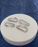 Marine Boat T316 Stainless Steel Spring Clip, Rigging Lift Link Connector for Chain, Rope, Cable, and Outdoor Hardware