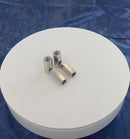 4 Pc Set Marine T316 Stainless Steel Coupling Nut, Hex Connecting Nut Threaded Hardware for Rigging, Rod, Bolt, Dock