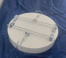 100 Pc 12" Metal Hangers Chrome Pant & Skirt Hanger Clip Retail Store Adult Size
