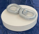 Marine Boat Mooring Hot Dipped Galvanized 1" Eye Eye Swivel 12,500 Lbs WLL