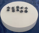 100 Pc GLOSS BLACK Gridwall Joining Connectors Grid Panel Joiner Clips Joining Clamps