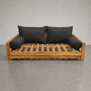 STYLE 2 Pillow & Bolster Cushion for Outdoor Indoor Daybed Porch Swing Bed Crib Size Knife Edge AD003 | COVERS ONLY |