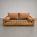 STYLE 2 Pillow & Bolster Cushion for Outdoor Indoor Daybed Porch Swing Bed Twin Size Knife Edge AD104 | COVERS ONLY |