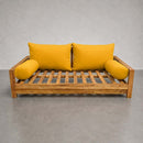 STYLE 2 Pillow & Bolster Cushion for Outdoor Indoor Daybed Porch Swing Bed Queen Size Knife Edge AD108 | COVERS ONLY |
