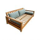 STYLE 2 - Pillow & Bolster Cushion for Outdoor Indoor Daybed Porch Swing Bed Crib Size | COVERS ONLY |