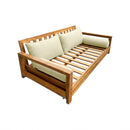 STYLE 2 - Pillow & Bolster Cushion for Outdoor Indoor Daybed Porch Swing Bed Crib Size | COVERS ONLY |