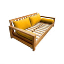 STYLE 2 - Pillow & Bolster Cushion for Outdoor Indoor Daybed Porch Swing Bed Crib Size | COVERS ONLY |