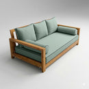 STYLE 3 - Mattress & Pillow Bolster Cushion Cover and Insert for Outdoor Indoor Daybed Porch Swing Bed Twin Size