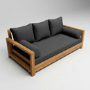 STYLE 3 - Mattress & Pillow Bolster Cushion Cover and Insert for Outdoor Indoor Daybed Porch Swing Bed Twin Size
