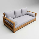STYLE 3 - Mattress & Pillow Bolster Cushion Cover and Insert for Outdoor Indoor Daybed Porch Swing Bed Twin Size