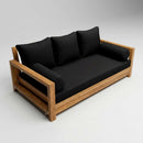 STYLE 3 - Mattress & Pillow Bolster Cushion Cover and Insert for Outdoor Indoor Daybed Porch Swing Bed Twin Size