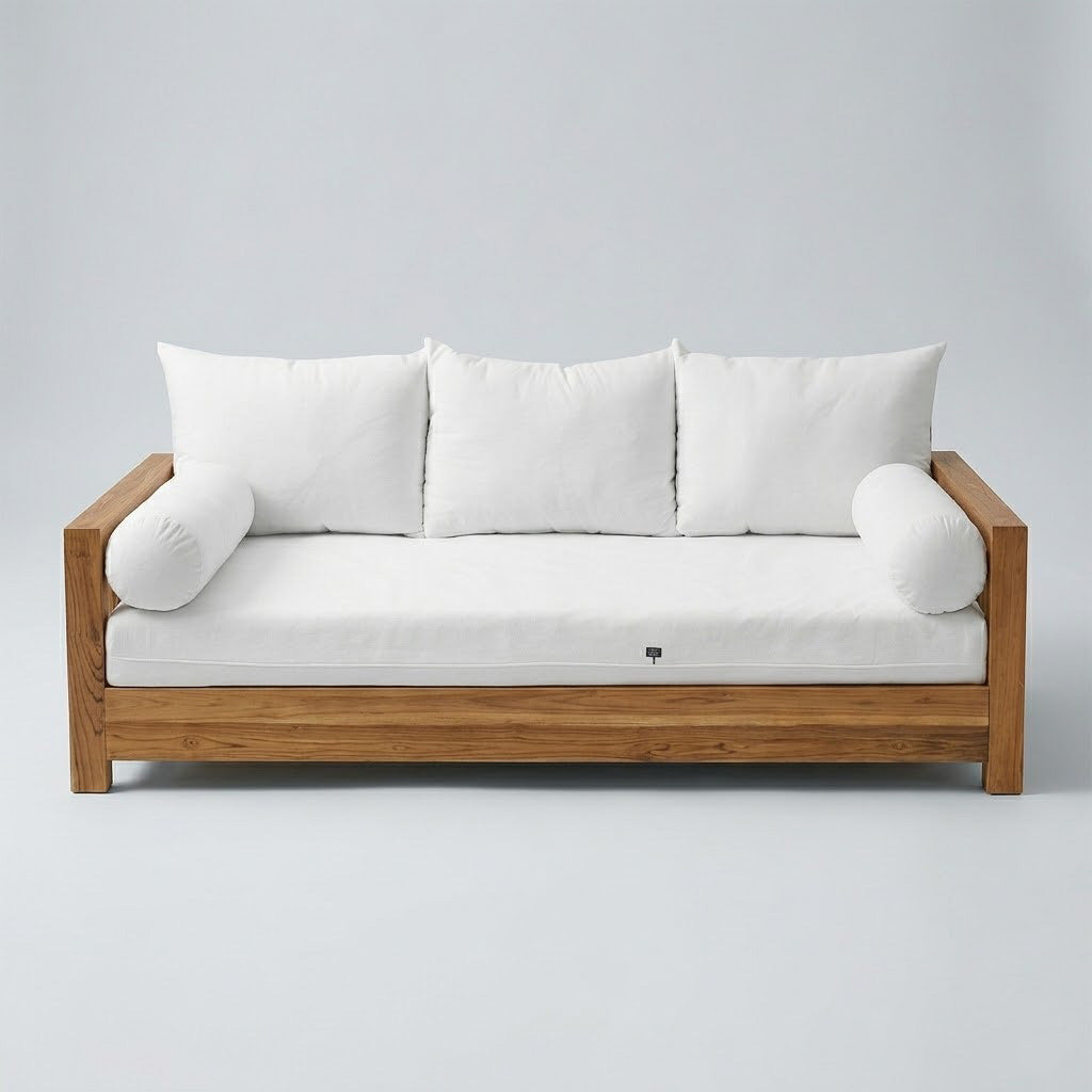 STYLE 3 Mattress Foam, Pillow & Bolster Cushion Polyester Fiberfill Inserts for Outdoor Indoor Daybed Porch Swing Bed | INSERT ONLY |
