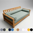 STYLE 6 - Mattress & Pillow Bolster Cushion Cover and Insert for Outdoor Indoor Daybed Porch Swing Bed