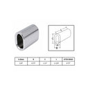 Marine Boat T316 Stainless Steel Wire Rope Oval Sleeves, Crimping Sleeves for Cable Railing, Rigging, Loop Ends, Boat, Dock, and Outdoor Use