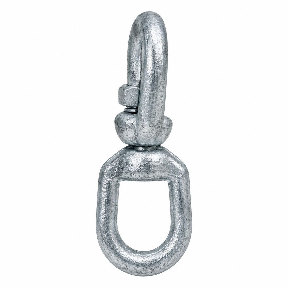 Marine Boat Galvanized Eye Eye Swivel Mooring, Boat Rigging Swivel for Chain, Anchor, Dock, and Outdoor Use