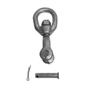 3/8" JAW EYE Swivel Marine Mooring Galvanized 2250 lbs