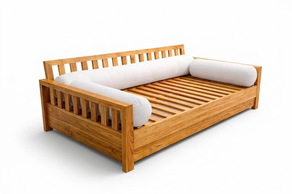 STYLE 6 Bolster Pillow Polyester Fiberfill Inserts for Outdoor Indoor Daybed Porch Swing Bed | INSERT ONLY |