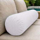 Large Size 26"x6" Outdoor Bolster Pillow Water Repellent Decorative Bolster Pillow Insert and Cover for Porch Swing Couch Sofa Cushion Patio Furniture