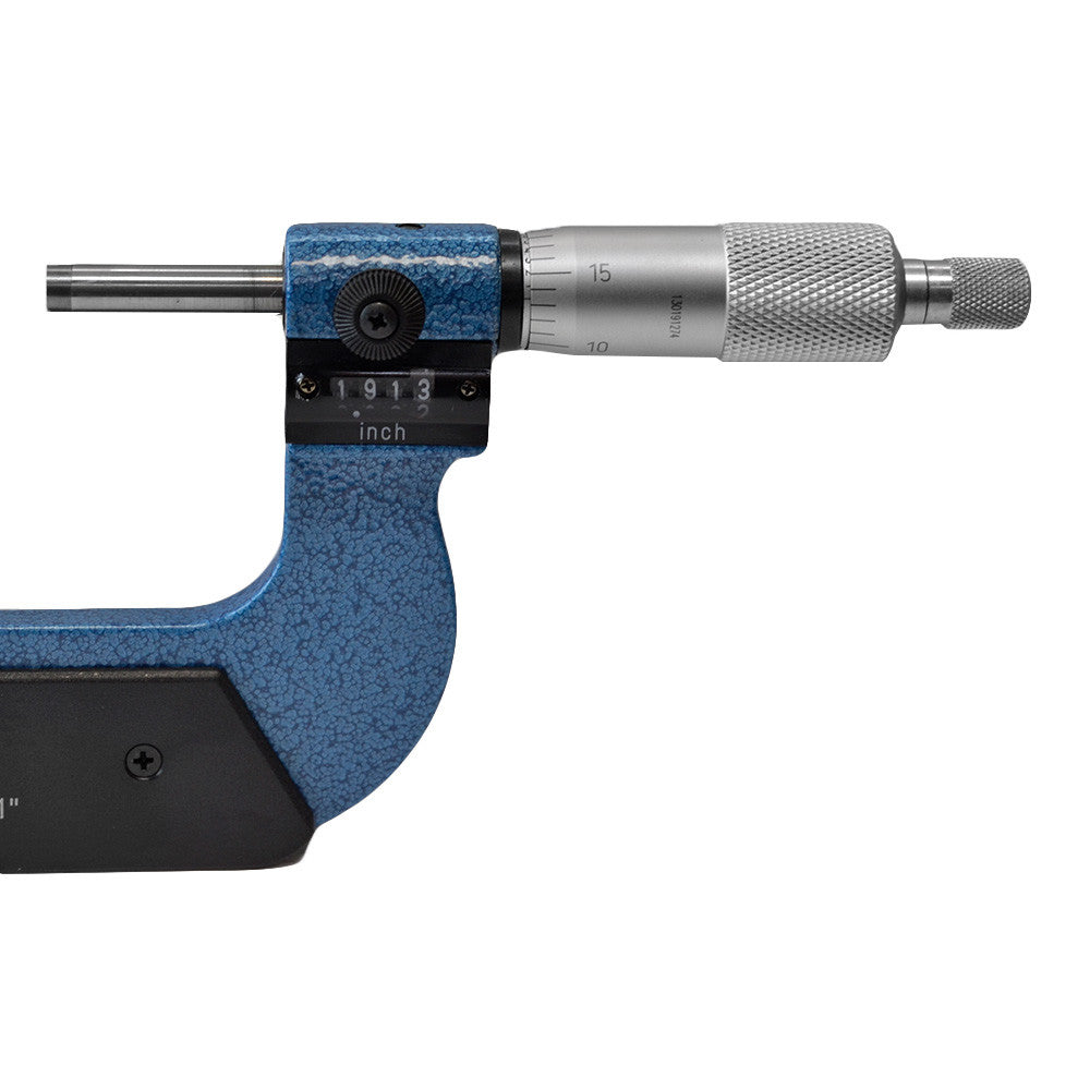 Outside Micrometer Ratchet Stop Hardened Spindle Precision Tool for Machinists