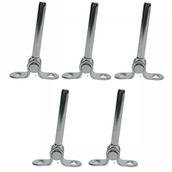 5 PC Stainless Steel 316 Deck Toggle Swage Stud Marine Turnbuckle Cable Railing 1/8''