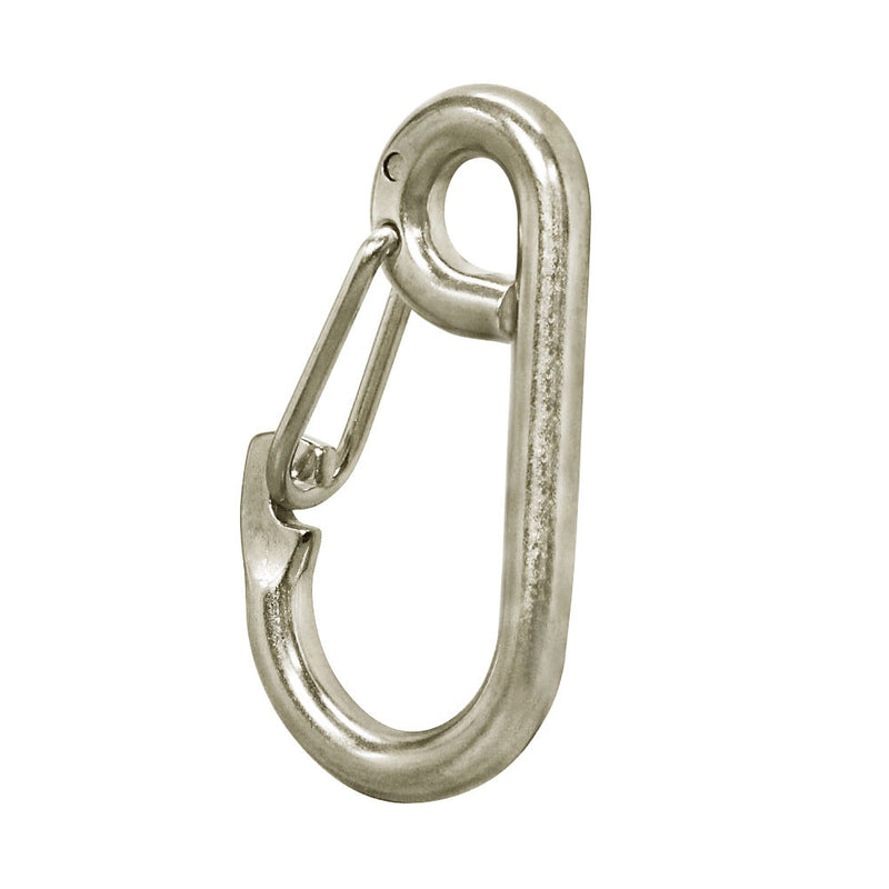 Stainless Steel T316 Marine Boat Spring Snap Type Harness Clip 1/4", 5/16" | PACK 5 |