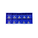 5 PC 1/4'' Indexable Carbide Insert Lathe Turning Tool Bit + 10 Pc Tips COMBO