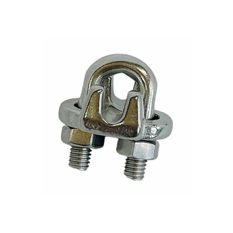 5 Pc 3/16" Marine Stainless Steel 316 Heavy Duty Wire Rope Clips Cable Clamp Rig Boat