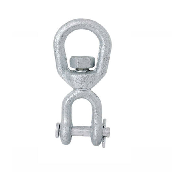 Marine Boat Mooring Hot Dipped Galvanized 5/16" Jaw Eye Swivel 1,250 Lbs WLL