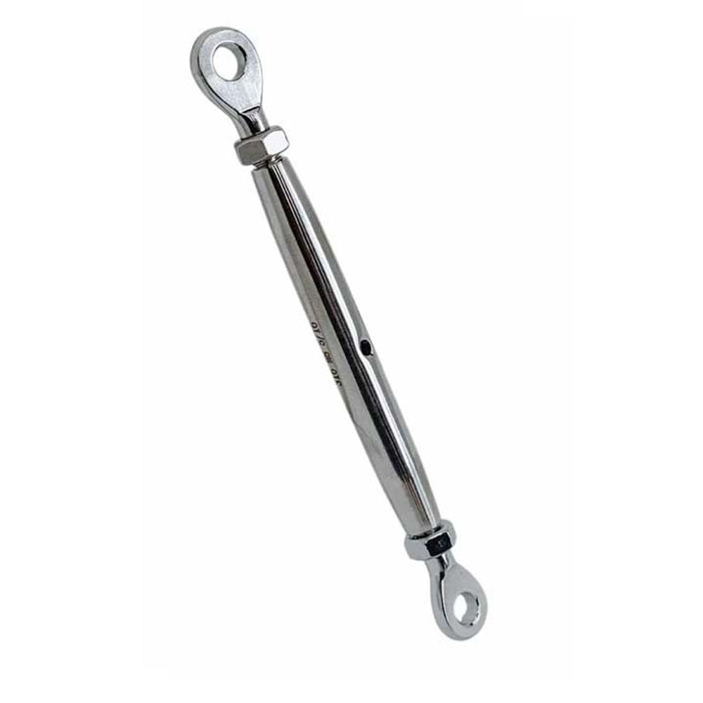 Marine Boat T316 Stainless Steel 5/16" Eye Eye Closed Body turnbuckle 500 Lbs WLL