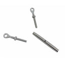 5 PC 5/16'' Marine Stainless Steel Closed Body Turnbuckle EYE EYE Rig 500 Lbs