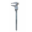 12" Stainless Steel Dial Caliper, 4 Way Shockproof Precision Measuring Tool, 0.001" Graduation Micrometer Gauge Ruler