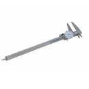12" Stainless Steel Dial Caliper, 4 Way Shockproof Precision Measuring Tool, 0.001" Graduation Micrometer Gauge Ruler