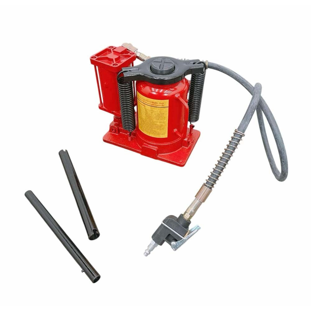 Portable 20 Ton Air Bottle Ram Jack Lift, Heavy Duty Hydraulic Air Jack, 10" to 20" Lifting Range for Car Truck SUV Garage Shop