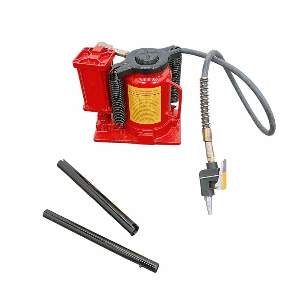 Portable 20 Ton Air Bottle Ram Jack Lift, Heavy Duty Hydraulic Air Jack, 10" to 20" Lifting Range for Car Truck SUV Garage Shop