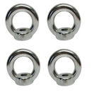 4 PC 6 mm Din 582 EYE NUT Metric Thread Stainless Steel Marine 150-lbs
