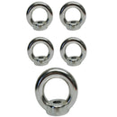 5 PC 8 mm Din 582 EYE NUT Metric Thread Stainless Steel Marine 800 lbs