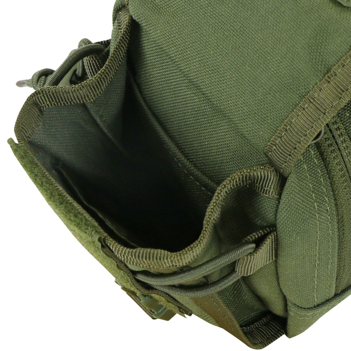 PALS MOLLE Tactical Gadget Pouch Small Utility Phone GPS Electronic Device Pouch